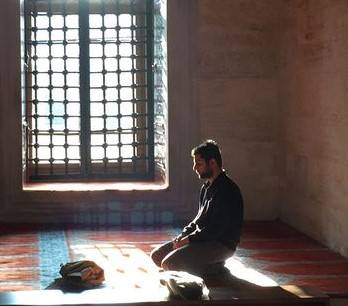 A Muslim in Prayer